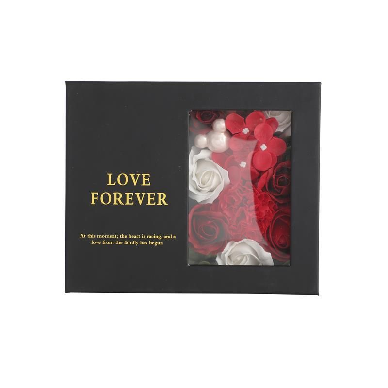 Custom Cardboard Book-Shaped Printing Paper Folding Packaging Gift Box with Magnetic Closure