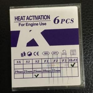 Quality Niti Material Root Canal Files For Engine Use 21mm 25mm 31mm 19mm Length wholesale