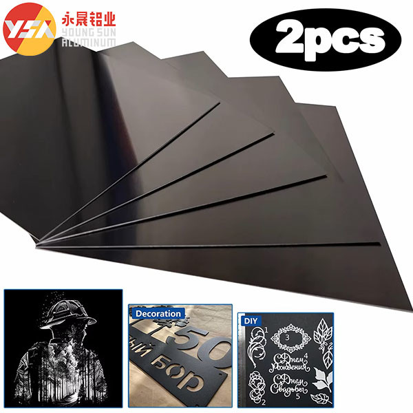 5052 Anodized Aluminum Sheet 2mm 3mm 4mm Black Blue Red Rose Gold Plate