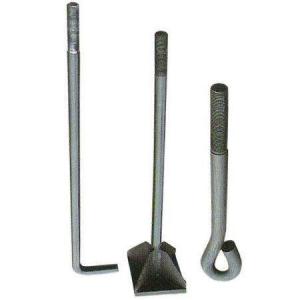 China Hardware Foundation Anchor Bolts M16 T Type / J Type For Concrete Mining Industry on sale