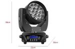 230W 7R Beam Moving Head Light Wash 19x15 RGBW Plastic Aluminum Alloy LED Light