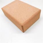 FSC Yoga Cork Brick Blocks Round Comfortable Edges Odor Resistance