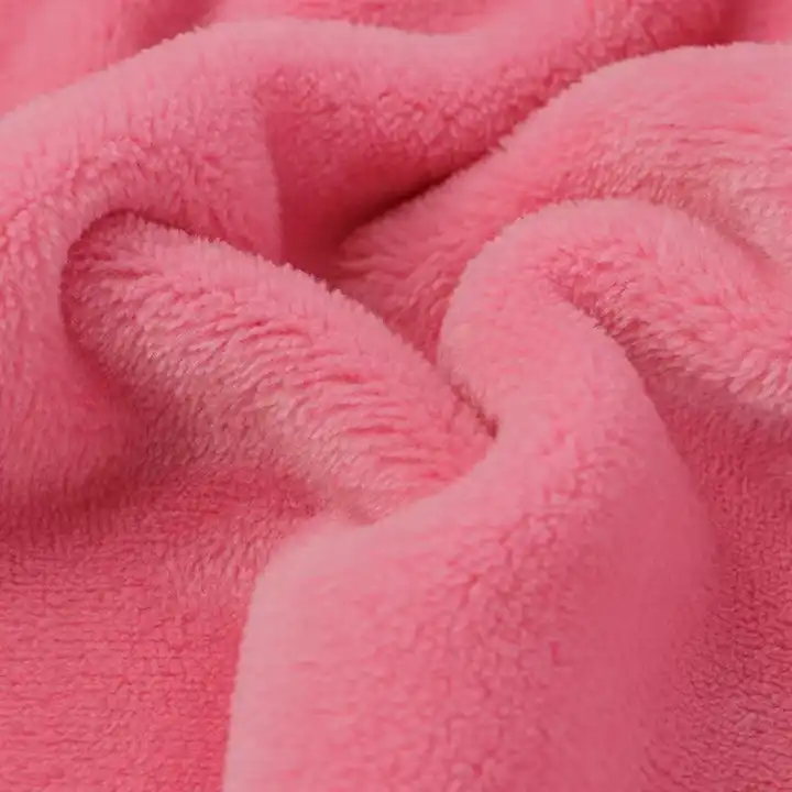 Custom Printing 250GSM Flannel Fabric Anti Pill Soft and Durable for Various Uses