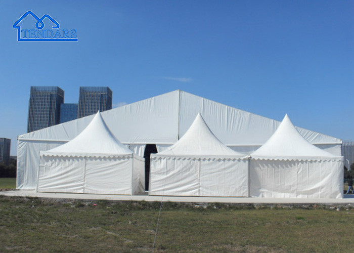 Heavy Duty Cuatom Instant Gazebo Party White Canvas Tent With Wind Resistant For Sale