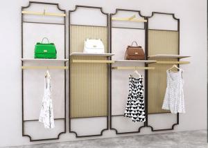 Quality 3D Design Clothes Display Stand / Clothing Store Wall Displays Fixtures wholesale