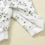 OEM pajamas baby romper with snap pajamas sleepwear onesie organic cotton baby