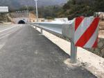 Safety Barrier Guard Rail W-beam Bullnose End Highway Guardrail Round Terminal