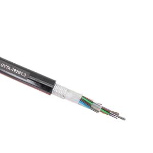 Quality Stranded Loose Tube Light-Armored Fiber Optic Cable GYTA 24 Core wholesale