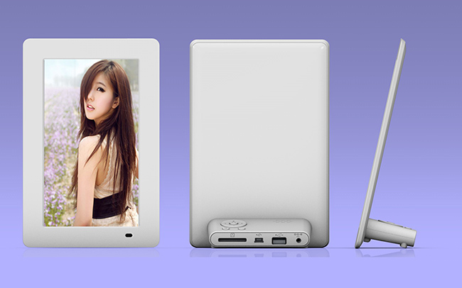 large digital picture frame wall
