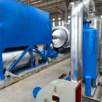 10 Ton Capacity Scrap Tire Pyrolysis Plant To Fuel Oil Carbon Black And Steel