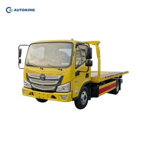 Quality FOTON Flat Bed Towing EURO 5 Flatbed Tow Truck For Rescue Vehicle wholesale