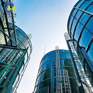 Quality Municipal Bolted Water Storage Tanks With Glass Fused To Steel Coating wholesale