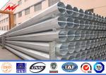 Iso 132kv Electric Power Metal Utility Pole For Transmission Line Project