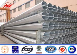 Quality Iso 132kv Electric Power Metal Utility Pole For Transmission Line Project wholesale