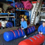 Inflatable Salvage Tubes Solid Float Bags Salvage for Sea Environment Protection
