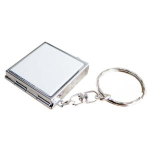 Quality Blank Sublimation Keychain Mirror compact mirrors for sublimation printing wholesale