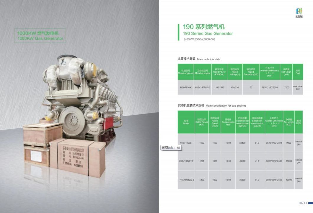 Gas Generator Power Plant Cverhaul Supply 16V Gas Gensets Parts