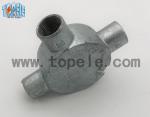 Aluminum / Malleable Iron BS4568 Conduit Three Way Junction Box Long Life Time
