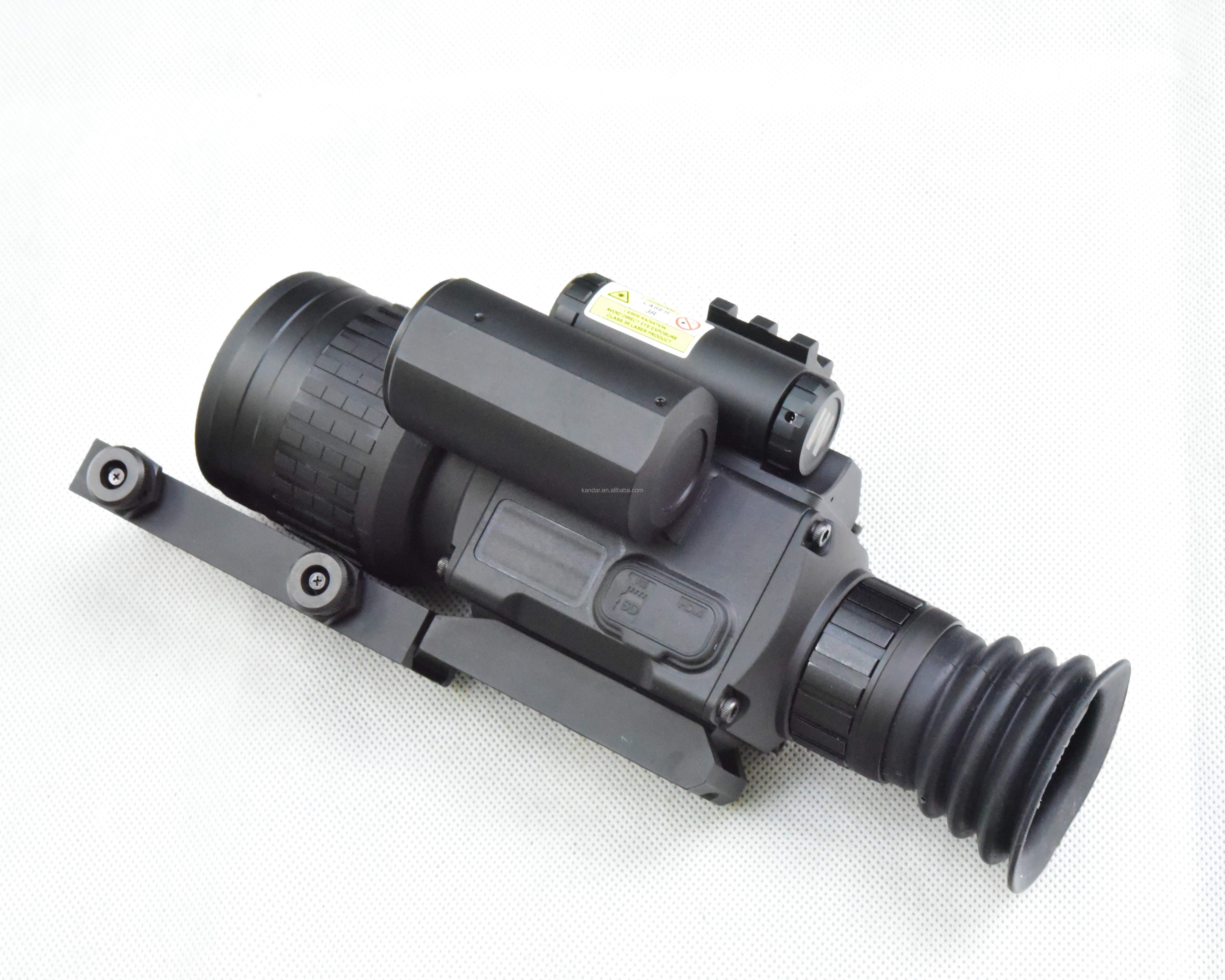 Diopter Adjustment ±5 Digital Night Vision Scope 6-36x50 with Laser Range Finder 700m