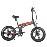 Electric Folding Bike 20 Inch Fat Tire 500W Motor 12.8Ah Lithium Battery Ebike