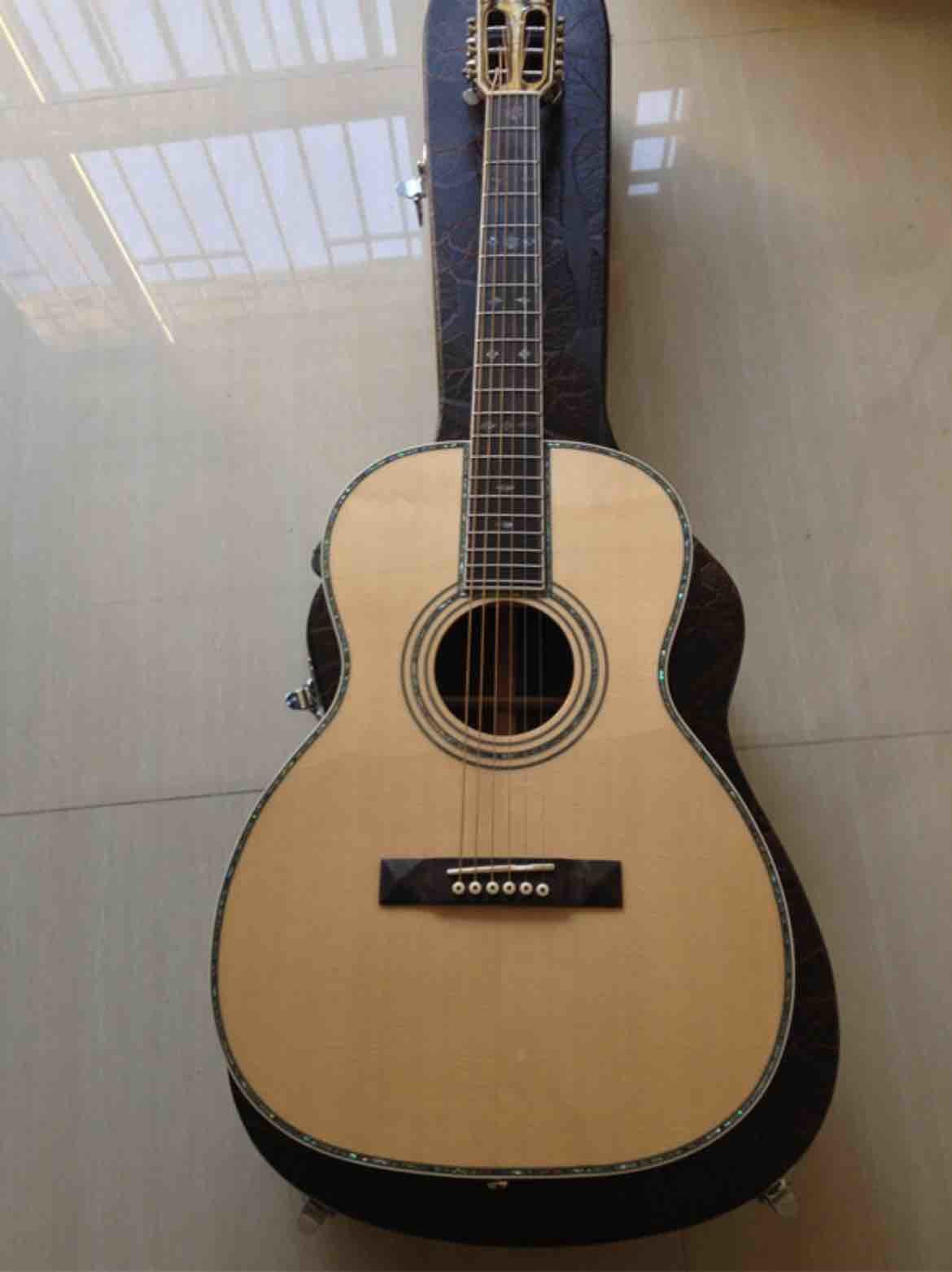 all Solid OO42sc acoustic guitar customized handmade guitar