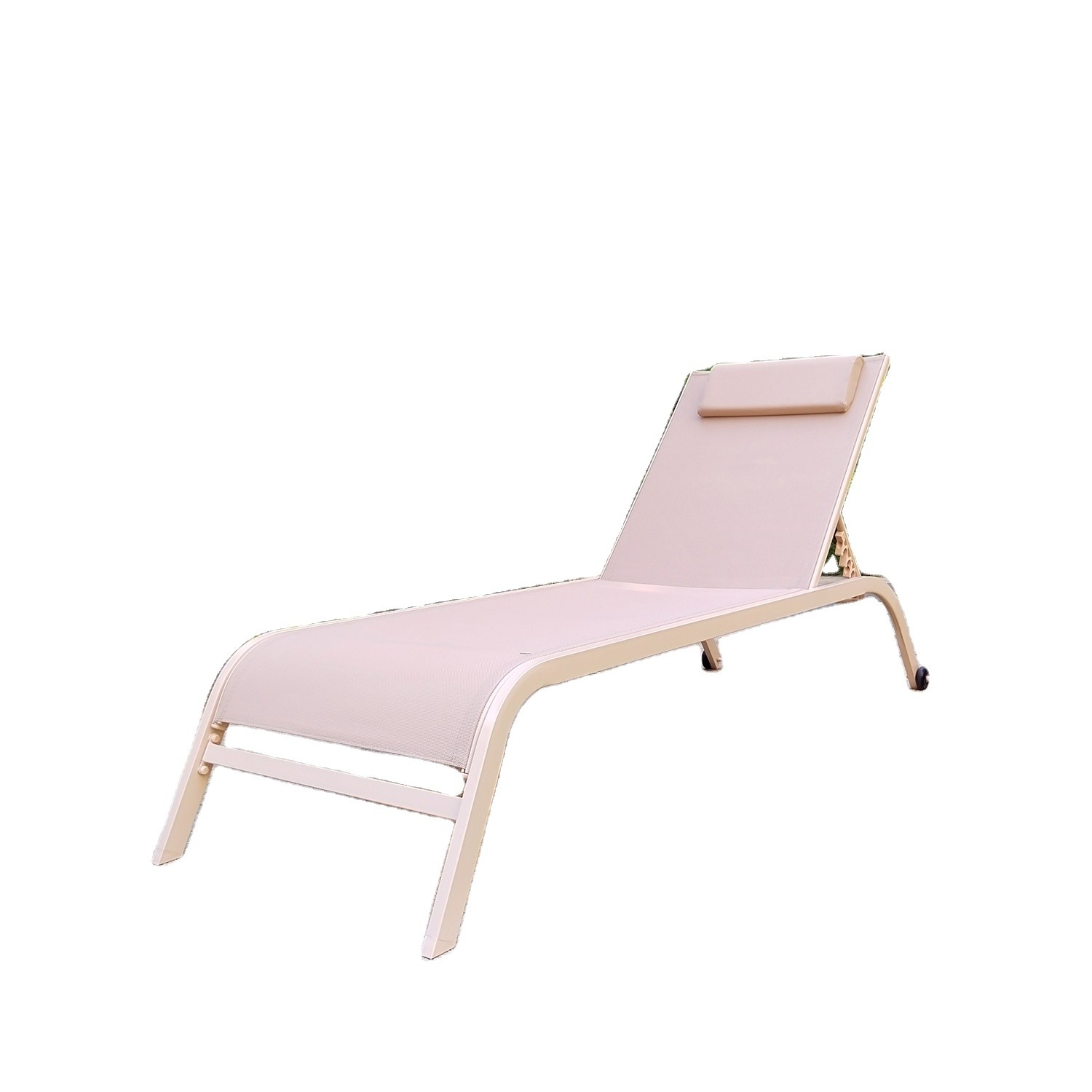 LC1012 Rattan Beach Lounge Chair Outdoor Leisure Holiday Sunblock Daybed Hotel