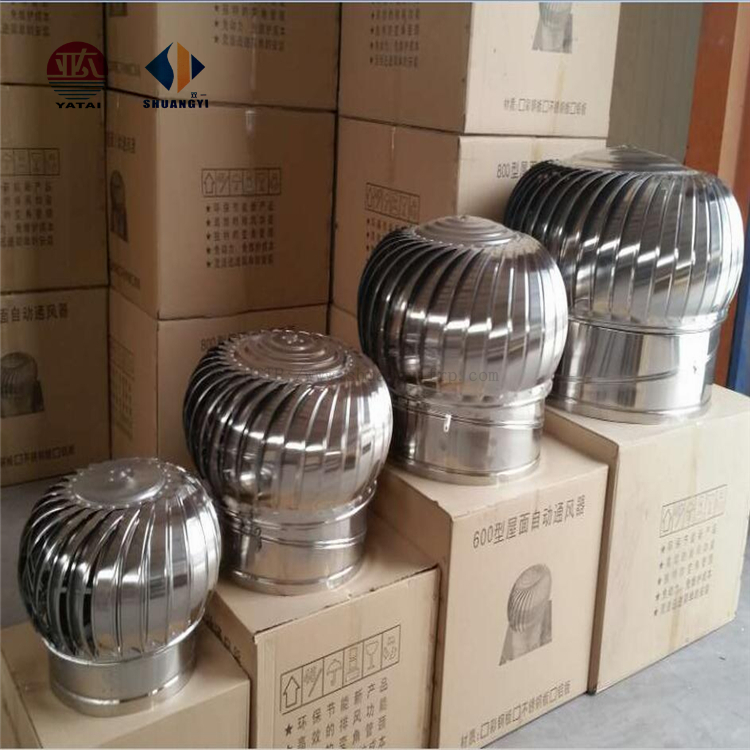 Construction Works Wind Power Roof Turbine Ventilation Fan without Electricity