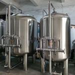 Multimedia SS304 Water Treatment Filter Tank for Quartz Sand Activated Carbon