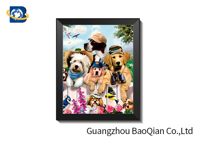 Custom PP / PET Cartoon 3D Lenticular Pictures / Lenticular Movie Poster