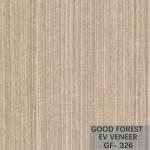 Engineered Wood Veneer Pear Oak Brown Color Quarter Cut Customized