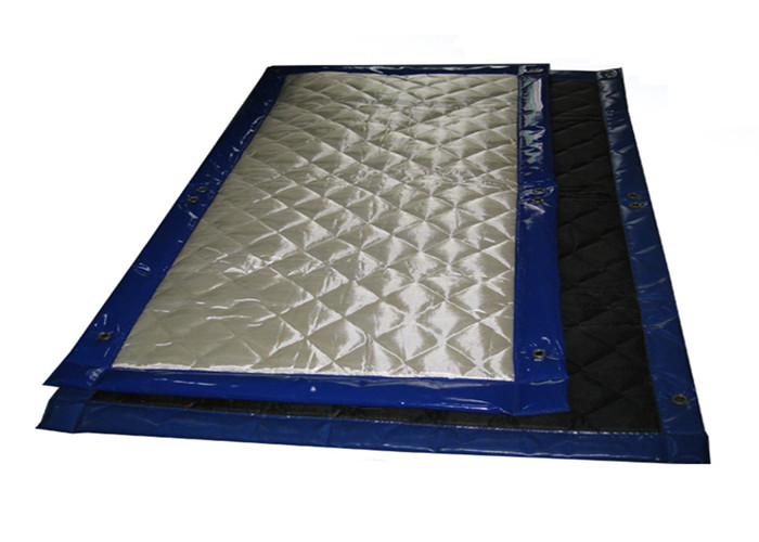 Portable Noise Barriers for Construction Chain Link Fence Panels