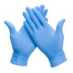 Medical Grade Disposable Protective Gloves / Nitrile Disposable Glove Customized