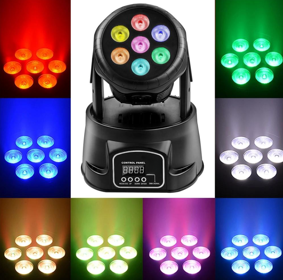 DMX RGBW LED Slim Flat Par Can Light for DJ Stage Moving Head Stage Light in Guangdong