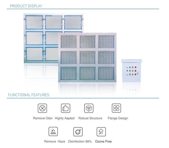 PHT UVC Kit for AHU with UV lamp 254nm, UV air disinfection and sterilization for air handling units to fight with covid