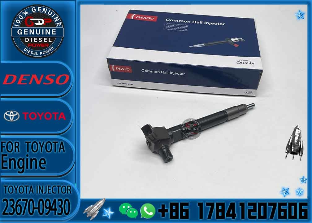 Common Rail Injector 295700-0560 23670-0E020 23670-09430 23670-11020 23670-19025 236700E020 For Toyota 2.4d 2GD-FTV REVO