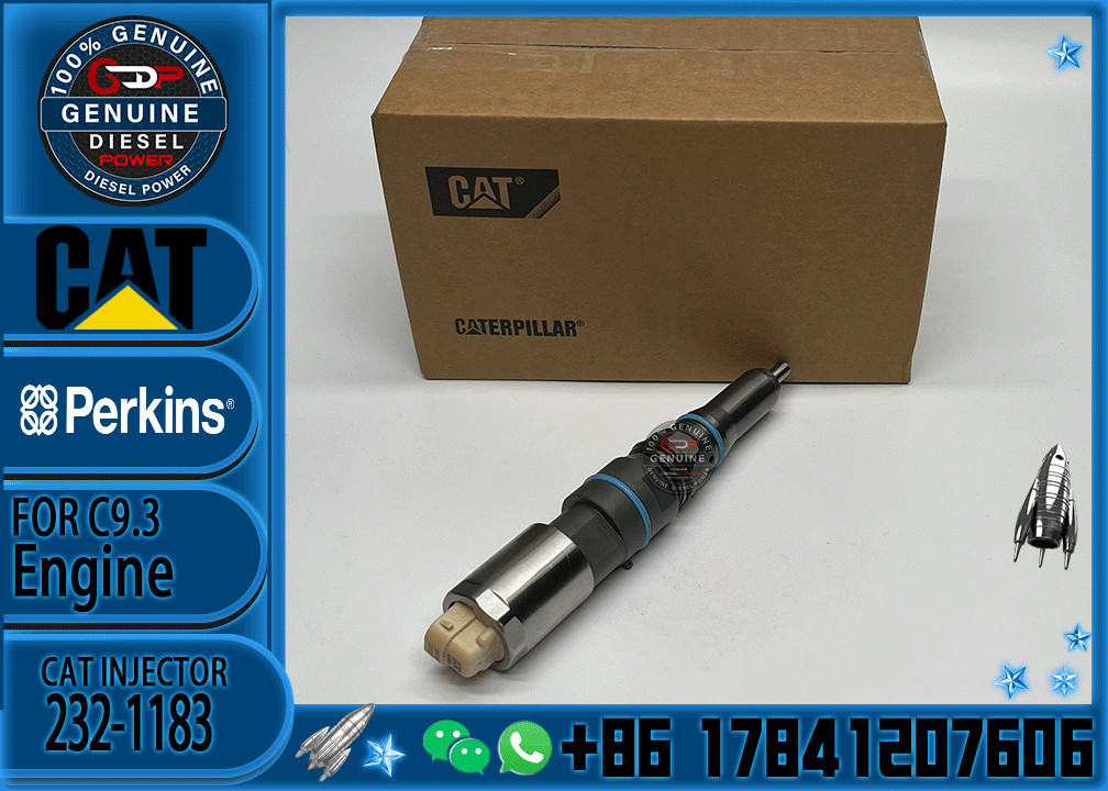 10R-1266 232-1183 Excavator Diesel Engine Injector CAT 3408/3412 Diesel Fuel Injector Original Genuine Fuel Injector Noz