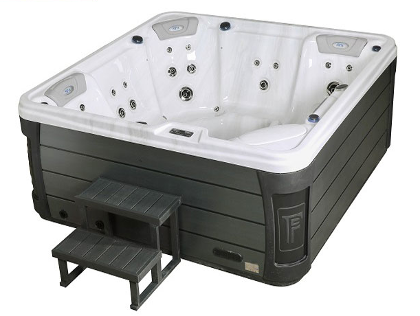 Ponfit PFDJJ-08 5 Person Hot tub Spa with whilpool massage music speaker