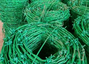 Quality 13x14 15x15 Galvanized Barbed Wire Anti Alkali Iron Wire wholesale
