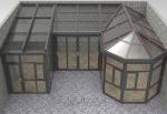 Weather Resistance Modern Sunroom Extension Prefabricated Sunroom Addition
