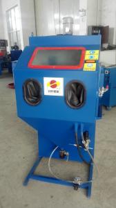 Quality Blue Industrial Sand Blasting Machine , Industrial Mobile Sandblasting Equipment wholesale