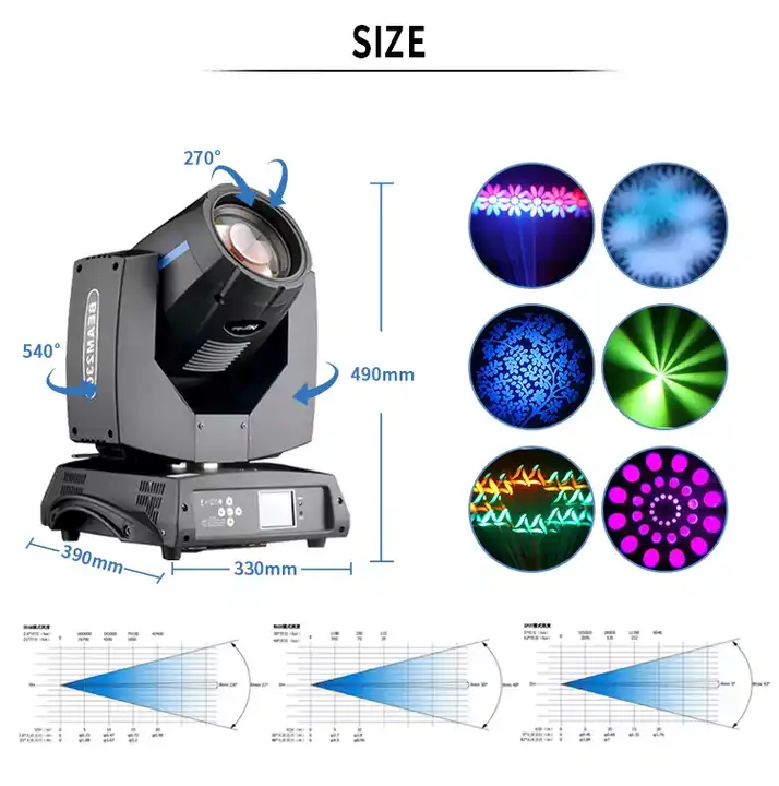 Magic Ballstage Beam Lights LED Disco 7R Moving Beam DJ Professional for Stage Lighting