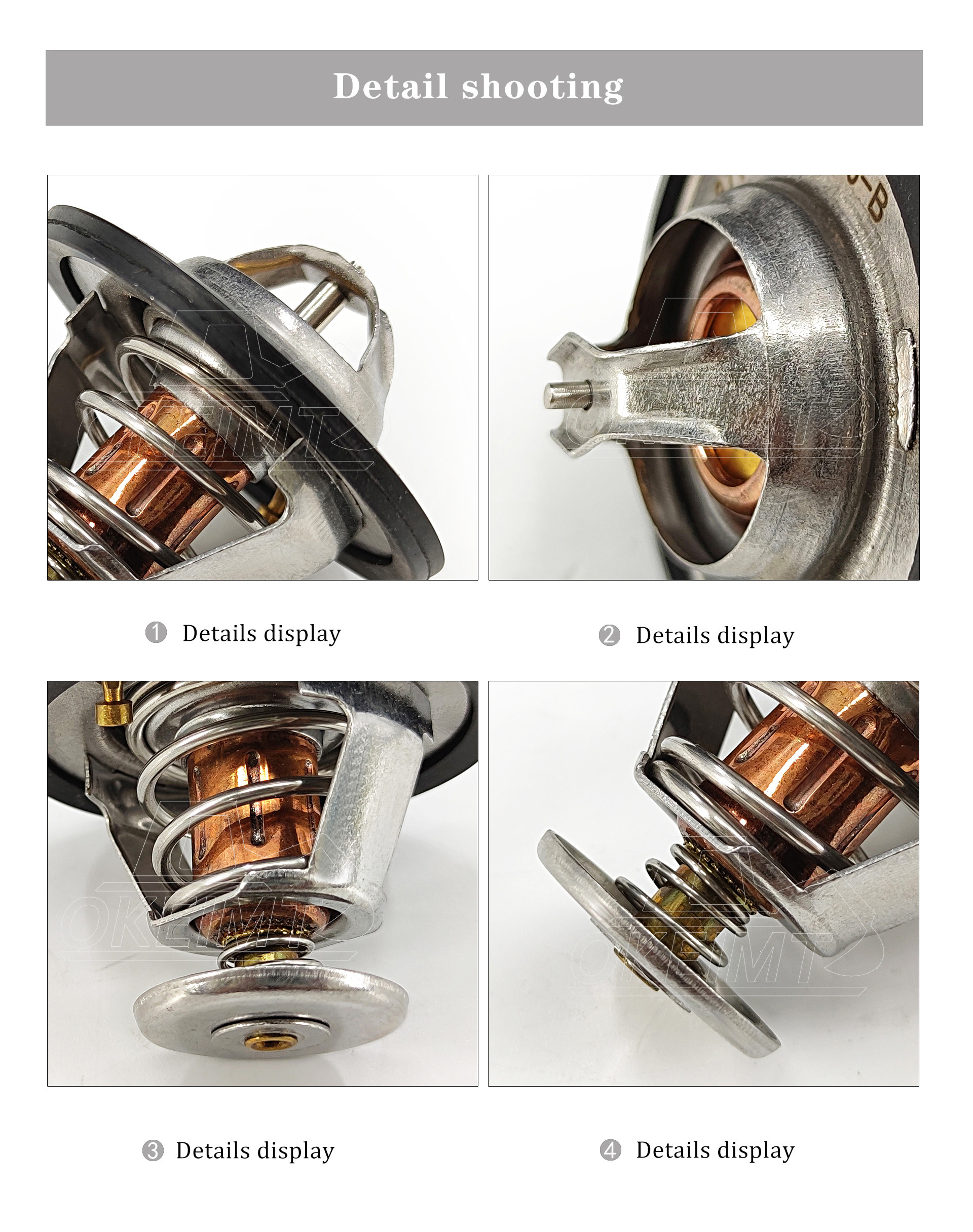 Factory Direct Sales 3800884 Engine Thermostat For Cummins B3.3-80° Engine Repair Sales