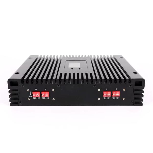 80dB±1.5DB Gain Tri Band 2G 3G 4G Cell Phone Signal Repeater 850 1800 2100MHz