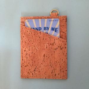 Quality Popular Colored Natural Cork Money Clip Credit Card Holder with Handle wholesale