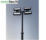4.2m Pneumatic Telescopic Mast Lighting Tower 4x120W LED-vehicle mounted NR-4200