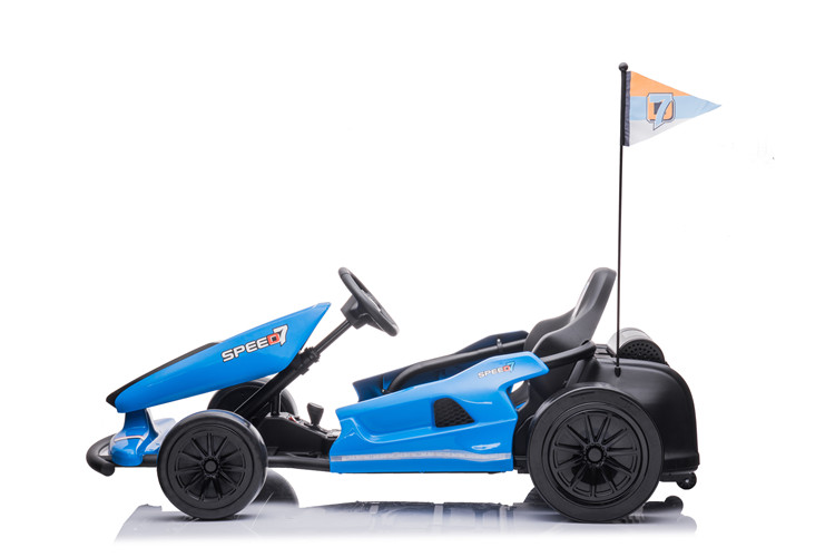 G.W. N.W 29kg/27kg 12V 24V Electric Drift Go Kart Ride On Car for Children Aged 5-7