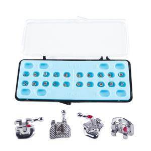 Quality Alignments Malocclusions Ortho Brackets Roth MBT Metal And Ceramic Braces wholesale