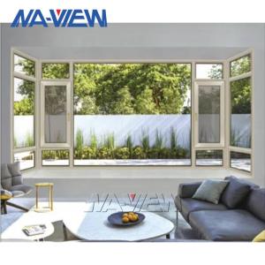 Quality Foshan Factory Price Aluminum Casement Windows With Mosquito Net For Villa wholesale