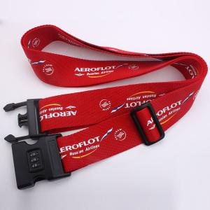 Quality Fashionable Personalised Luggage Straps Adjustable No Harm To Human Body wholesale