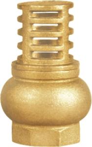 Quality 1 Inch 2 Inch 3 Inch 4 Inch Brass Foot Valve FV5001 Max25bar Forged Brass Body wholesale